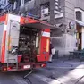 Un camion dei vigili del fuoco