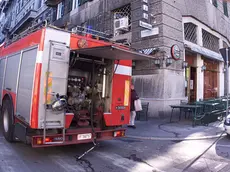 Un camion dei vigili del fuoco