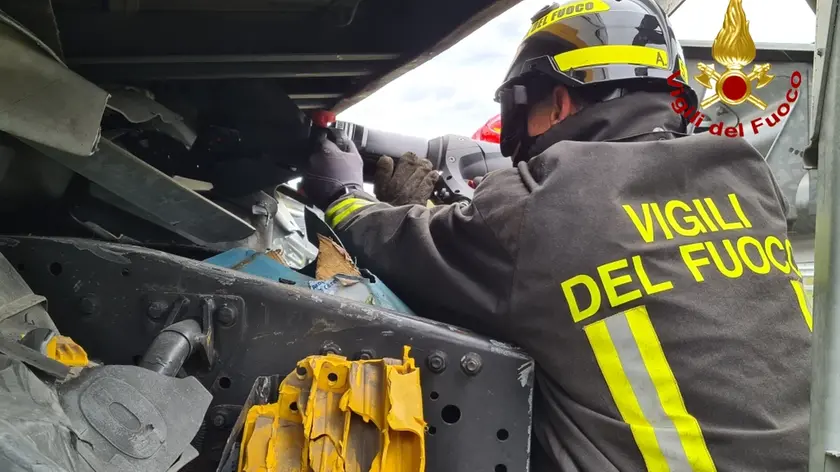 Furto nella sede dei vigili del fuoco di Abano, forse in azione una banda dell’Est
