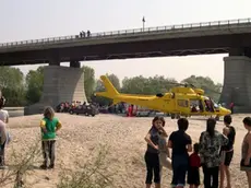 Lo scoppio del pennarello sul greto del Piave a Ponte di Piave