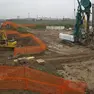Il cantiere del tubone anti Pfas