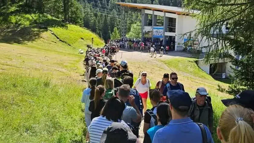 L'assalto al monte Seceda quest'estate