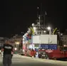 Un'immagine della nave Mediterranea fermata a Trapani il 23 agosto