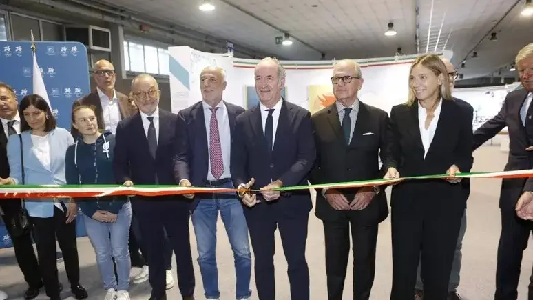 Padova Fiere, inaugurata la mostra itinerante sulle Olimpiadi di Cortina
