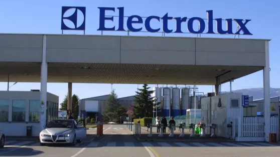 Lo stabilimento Electrolux di Susegana
