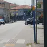 Il luogo in cui si è verificata l'aggressione, in via Roma a Vigonza