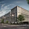 Il progetto del nuovo studentato Collegiate in via Arimondi all’incrocio con via Martiri Giuliani e Dalmati