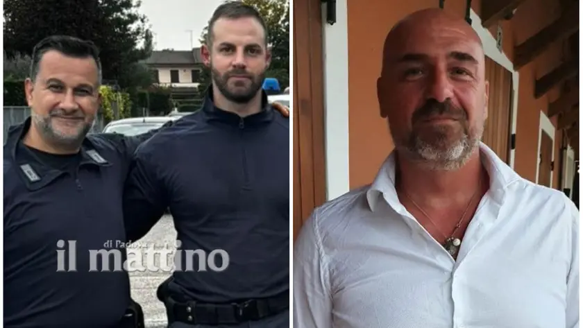 Da sinistra i carabinieri Daprà, Bernardello, Piffari che hanno perso la vita nell'esplosione