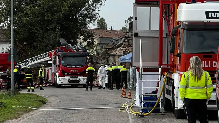 Quel che resta della casa colonica dei tre fratelli