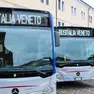 Autobus in servizio sul territorio di Padova