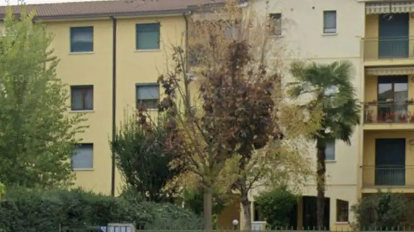 Il condominio in via Luxardo