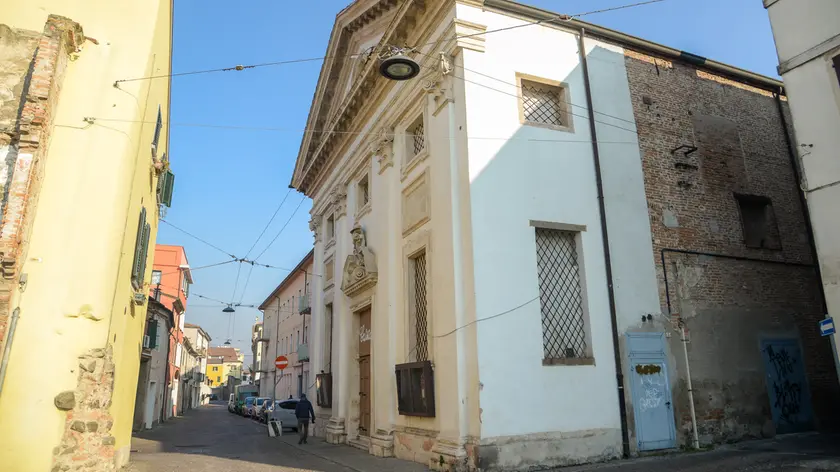 Una veduta di via San Martino di Este