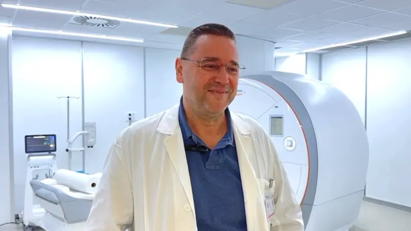 Francesco Causin, direttore dell’Unita operativa complessa di Neuroradiologia e Radiologia pediatrica