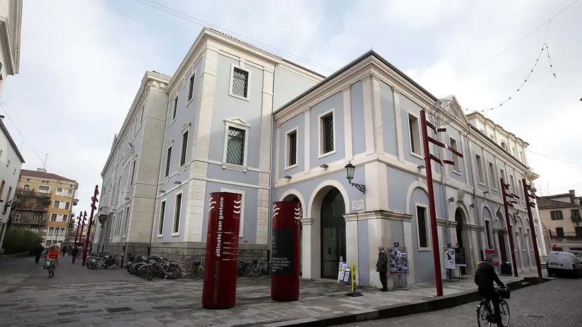 L'esterno del centro culturale San Gaetano di Padova