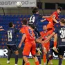 Un momento della partita