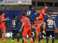 Un momento della partita
