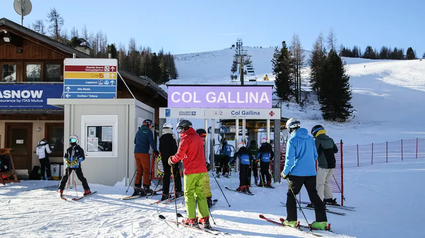 Apertura stagionale degli impianti di Col Gallina a Cortina d'Ampezzo