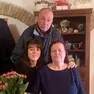 Mauro Dal Corso con la sorella Rosita e la madre Maria Bovo