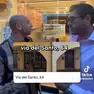 Donato De Caprio e Steven Basalari nel video su TikTok che annuncia l'apertura del punto vendita a Padova
