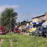 Il luogo della strage dove sono morti i tre carabinieri
