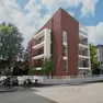 Il nuovo edificio in solo legno di abete in via Beltrame a Padova