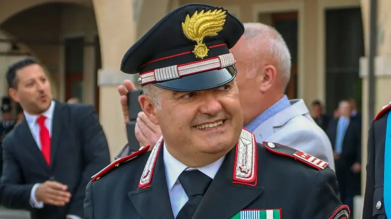 Il luogotenente Giancarlo Merli