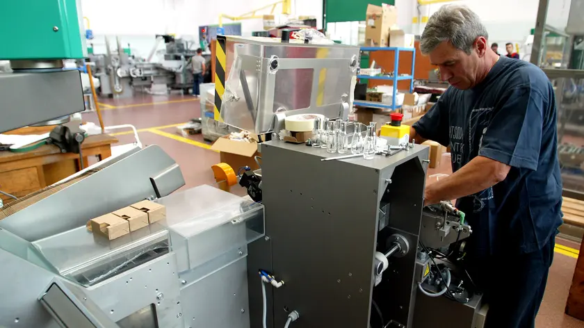 L'intervista a Tiziano Barone, direttore di Veneto Lavoro. In foto, operaio al lavoro in un'azienda veneta