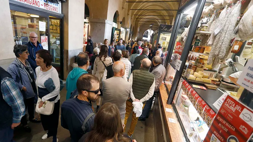 Una delle gallerie di Sotto il Salone
