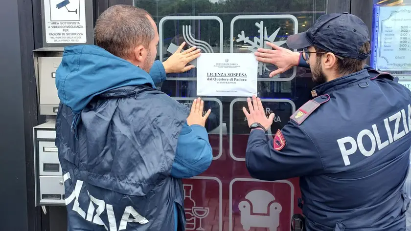 Le due video lottery, entrambe in via Vigonovese, sono state chiuse per 30 giorni