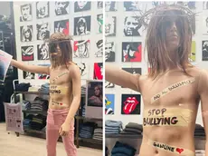 Il manichino con la corona di spine