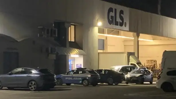 Il colpo nel gennaio del 2024 alla Gls di Pordenone