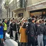 Coda per l'apertura di "Con mollica o senza" a Padova
