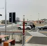 Il parcheggio dov'è avvenuta l'aggressione. Foto Piran