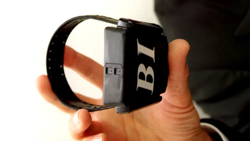 Un braccialetto elettronico