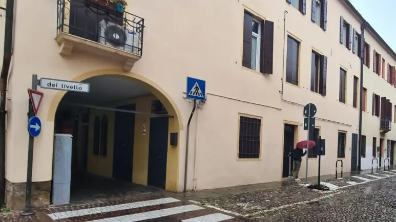 La zona in cui è avvenuta l'aggressione