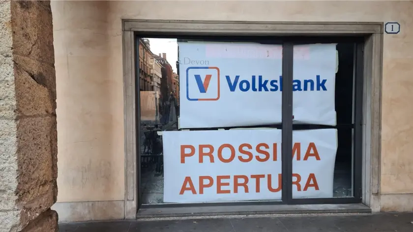 L'istituto di credito Volksbank aprirà una sede in via Santa Lucia a Padova