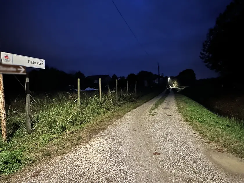 Via Palestro dove era programmata la festa