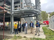 Un sopralluogo al Selvatico dove il cantiere è fermo