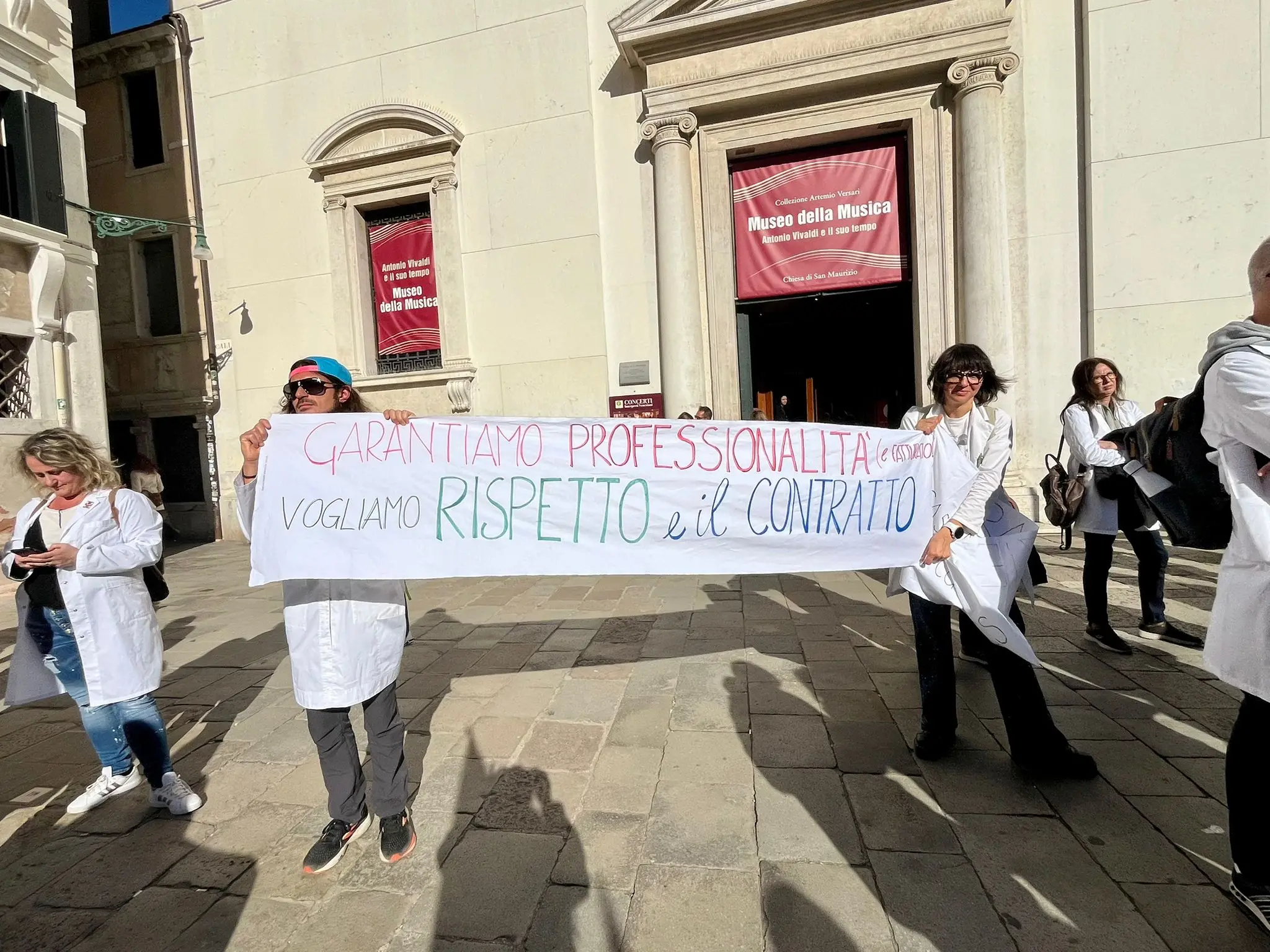 La protesta