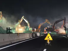 Chiusura automatica dell’autostrada A4: prova del nuovo sistema