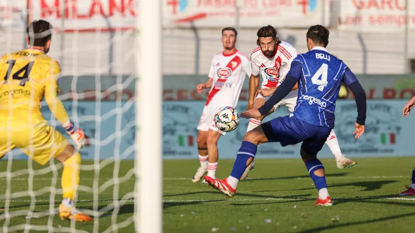 Un momento della partita. Foto Editoriale Report