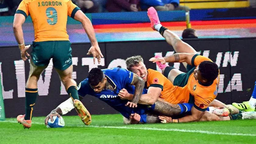 Italia rugby vince contro l'Australia