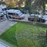 Carabinieri e ambulanza al Ruzza di Padova dove una ragazza è stata picchiata da una compagna in classe