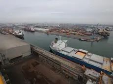 Navi attraccate a Porto Marghera