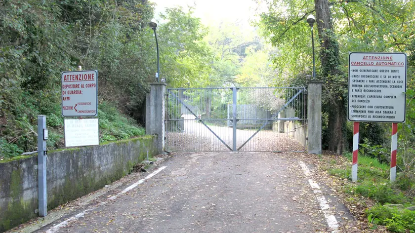 L'ex base Primo Roc sul monte Venda a Teolo