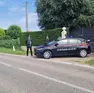 Un posto di blocco dei carabinieri