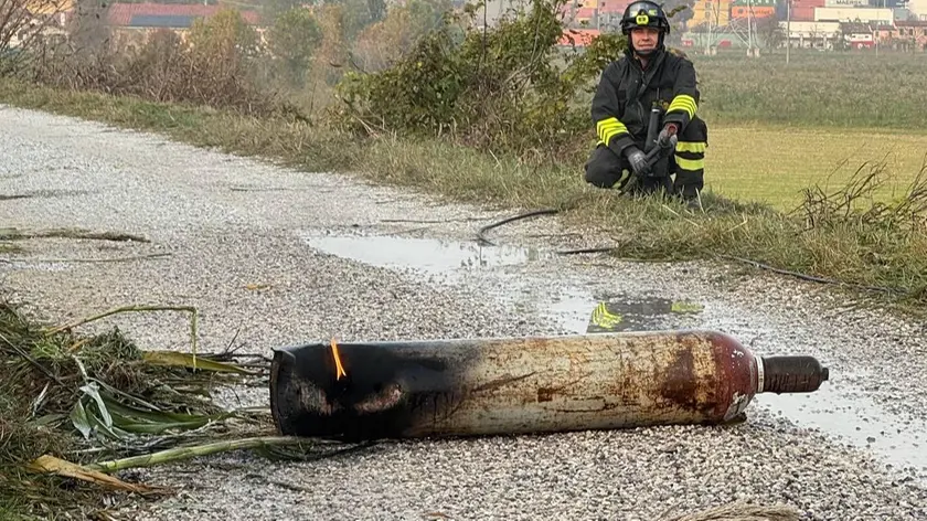La bombola di acetilene