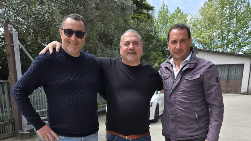 Massimiliano Mirabelli, Moreno Zaramella e Sandro Porchia