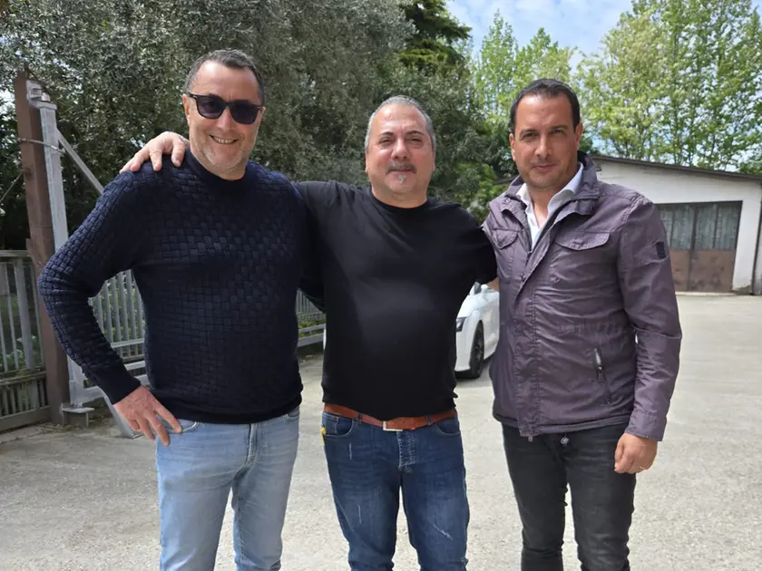 Massimiliano Mirabelli, Moreno Zaramella e Sandro Porchia