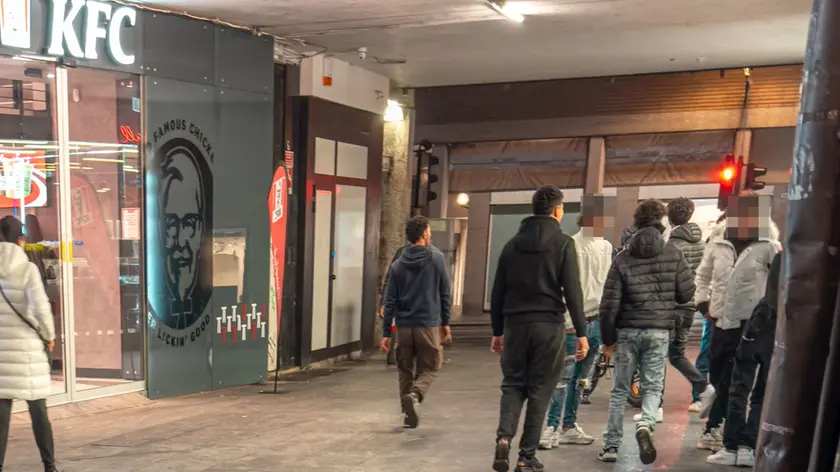 Un gruppo di maranza